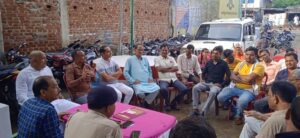 Banka: Peace committee meeting held in Panjwara police station regarding Durga Puja