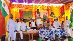 Dumka: Muslim community took out procession in Nonihat for the historic festival of Eid Milad Un Nabi