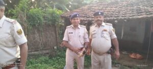 Police pasted advertisements at the house of absconding accused of murder