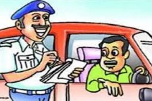 Bihar news: वाहन जाँच टीम ने वसूला छह हजार रुपये का जुर्माना