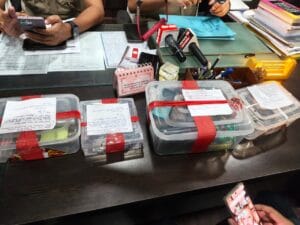 गुलजारबाग में ब्राउन शुगर का नेटवर्क बेनकाब, चार गिरफ्तार Anti-Narcotics Team की छापेमारी में 22.9 ग्राम ब्राउन शुगर, नकदी, मोबाइल और इलेक्ट्रॉनिक सामान बरामद